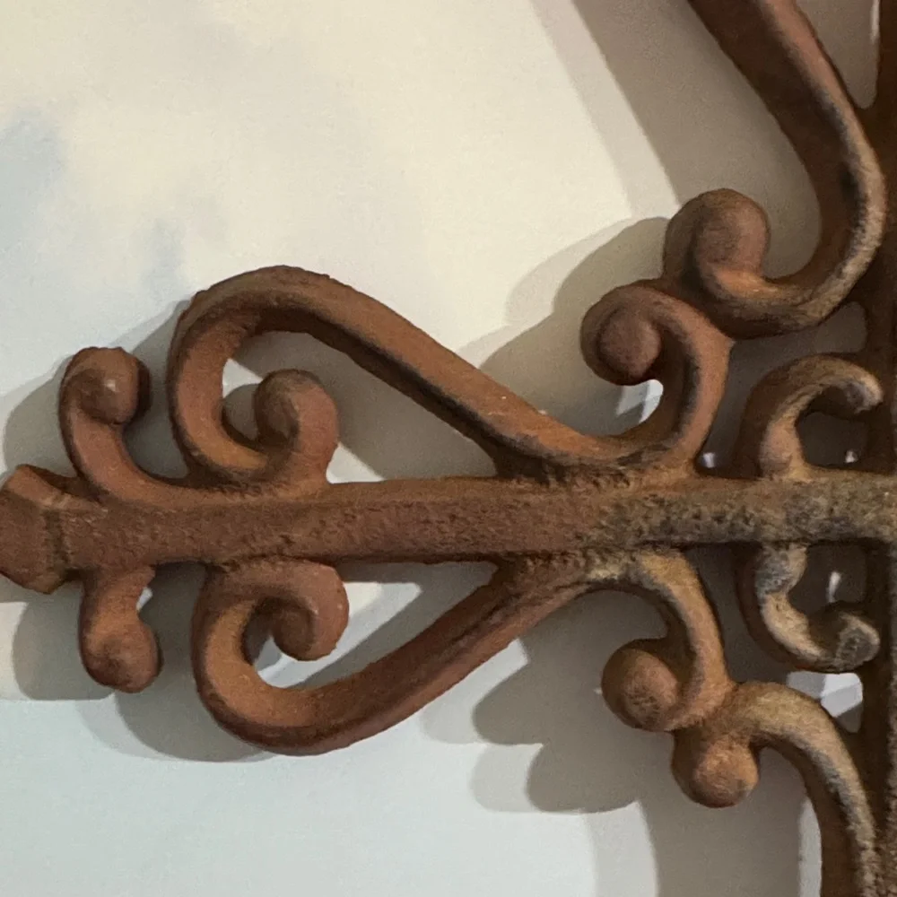 Vintage Decorative iron Wall Cross